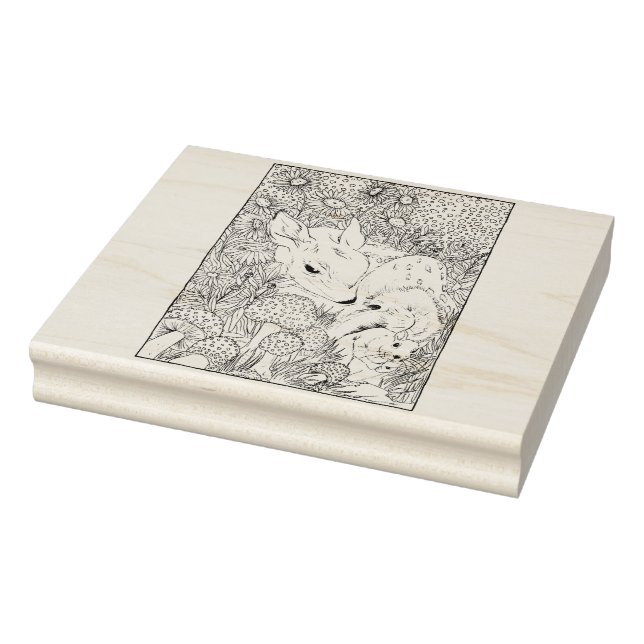 Tampons Encreurs Happy Hollow Deer (Tampon)