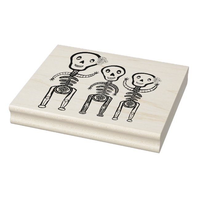 Tampons Encreurs 'Happy Skeletons (Tampon)