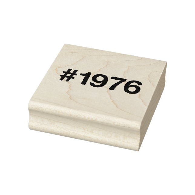 Tampons Encreurs Hashtag 1976 49 Anniversaire (Tampon)