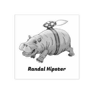 Tampons Encreurs Hippopotame Fusée