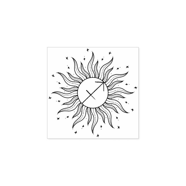 Tampons Encreurs Horoscope du Soleil Sagittaire (Impression)