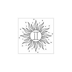 Tampons Encreurs Horoscope Soleil Gémeaux