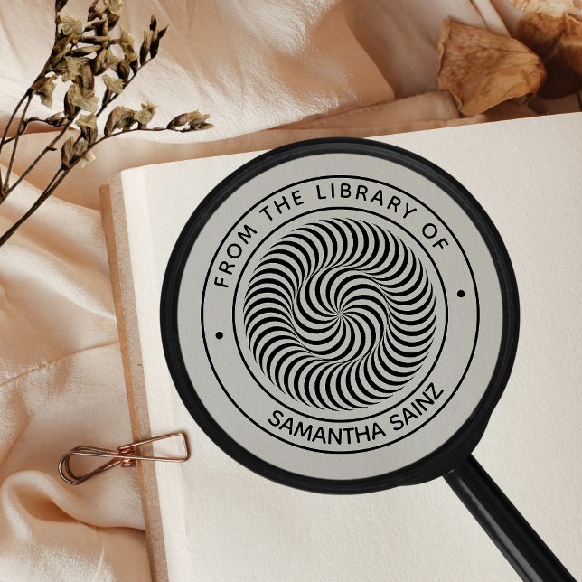 Tampons Encreurs Illusion optique lucide tirée de la bibliothèque d (Créateur téléchargé)