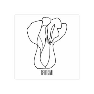 Tampons Encreurs Illustration de Bok choy