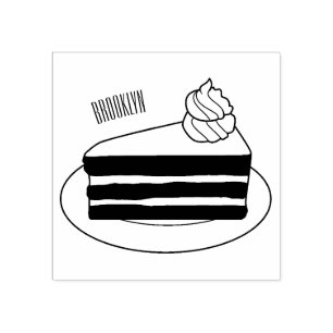 Tampons Encreurs Illustration de gâteau en velours rouge
