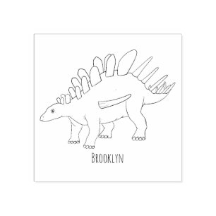 Tampons Encreurs Illustration de Kentrosaurus