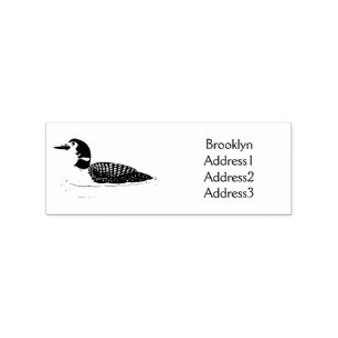Tampons Encreurs Illustration de Loon bird
