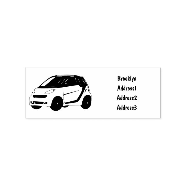 Tampons Encreurs Illustration de micro-voiture (Impression)