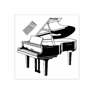 Tampons Encreurs Illustration de piano