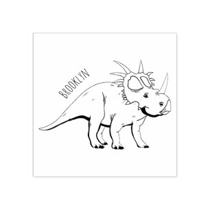 Tampons Encreurs Illustration de Styracosaurus