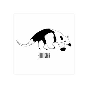 Tampons Encreurs Illustration de Tamandua
