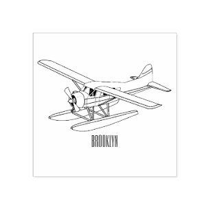 Tampons Encreurs Illustration d'hydravion
