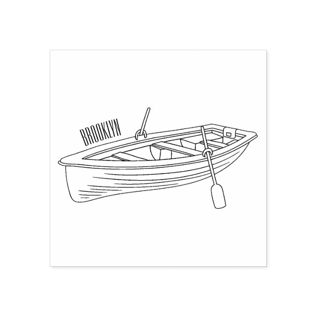 Tampons Encreurs Illustration d'un bateau à roues (Impression)