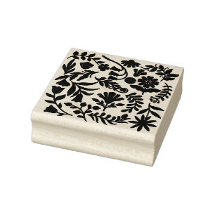 Tampons Encreurs Impression bloc de boho de conception florale