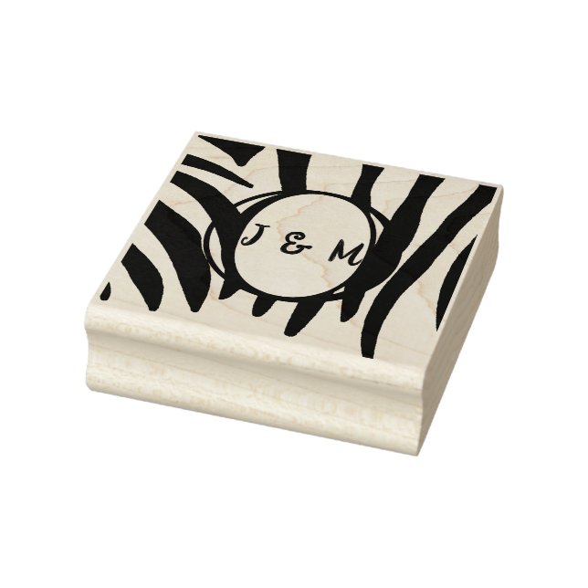 Tampons Encreurs Initiales Monogrammes sur timbres d'impression Zeb (Tampon)