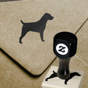 Tampons Encreurs Jack Russell Terrier race Chien Silhouette