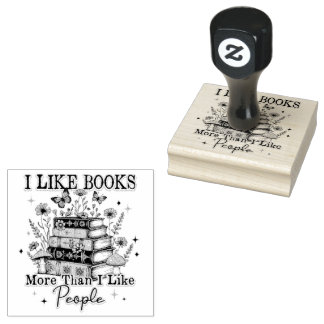 Tampons Encreurs J'Aime Plus Les Livres Que...