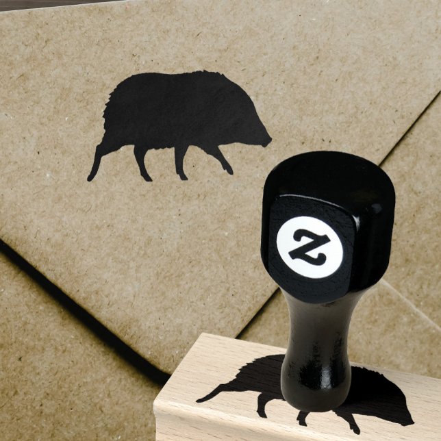 Tampons Encreurs Javelina Silhouette (Créateur téléchargé)
