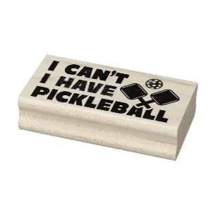 Tampons Encreurs Je ne peux pas avoir de Pickleball