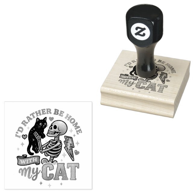 Tampons Encreurs Je Préférerais Être À La Maison... (Tamponné)