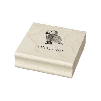 Tampons Encreurs Je Suis Un Artiste Perroquet Gray Africain