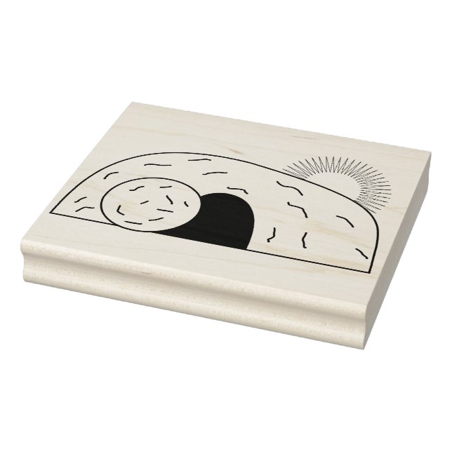 Tampons Encreurs Jésus a ressuscité illustration timbre art motif