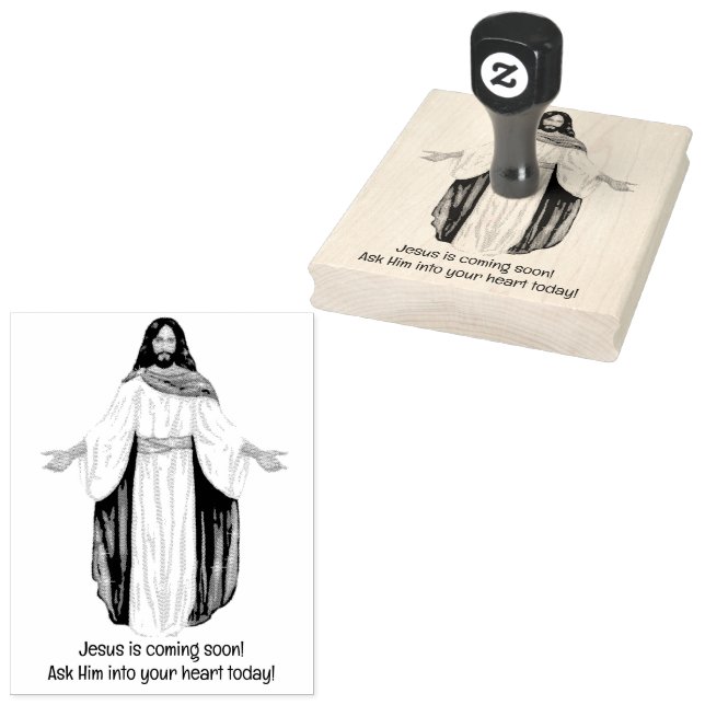 Tampons Encreurs Jésus arrive ! (Tamponné)