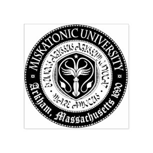 Tampons Encreurs Joint d'université de Miskatonic grand - timbre d
