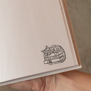 Tampons Encreurs Joli livre de chats Vintage