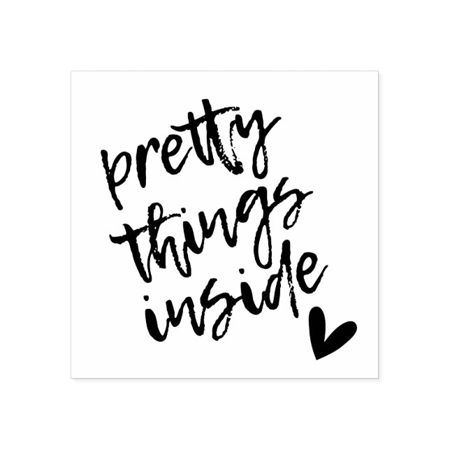 Tampons Encreurs Jolies Choses À L'Intérieur, Emballage Pour Petite (Impression)