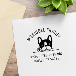 Tampons Encreurs Jote French Bulldog Family Arch Adresse 2