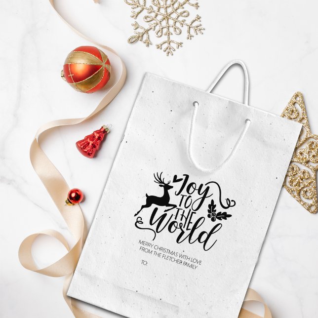 Tampons Encreurs Joy to the World, Joyeux Noël Famille Grand (Créateur téléchargé)