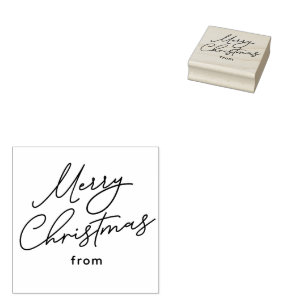 Tampons Encreurs Joyeux Noël à partir de vacances de script décontr
