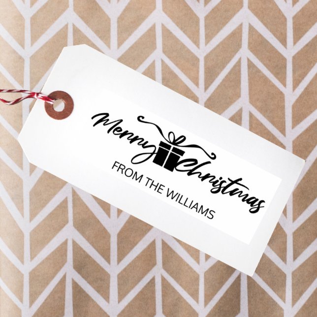 Tampons Encreurs Joyeux Noël de la famille (coutume), (Créateur téléchargé)