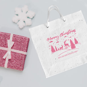 Tampons Encreurs Joyeux Noël Forêt de cerfs et d'arbres