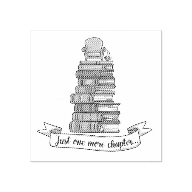 Tampons Encreurs Juste un chapitre de plus - Conception de livre co (Impression)