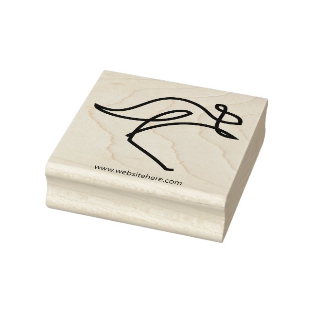 Tampons Encreurs Kangaroo animal simple (Tampon)