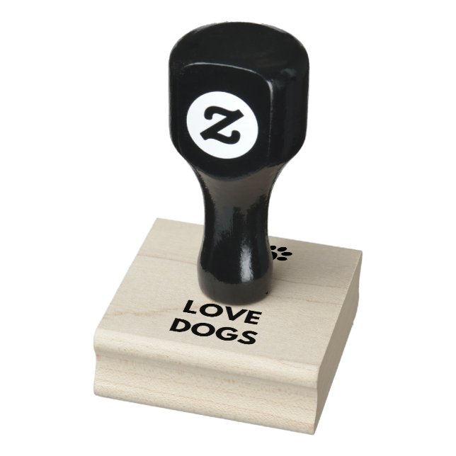 Tampons Encreurs Keep calm and love dogs (Tampon)