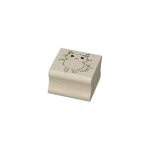 Tampons Encreurs Kids Kitty Cat Cute
