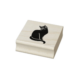 Tampons Encreurs Kittie Posée dans une position assise