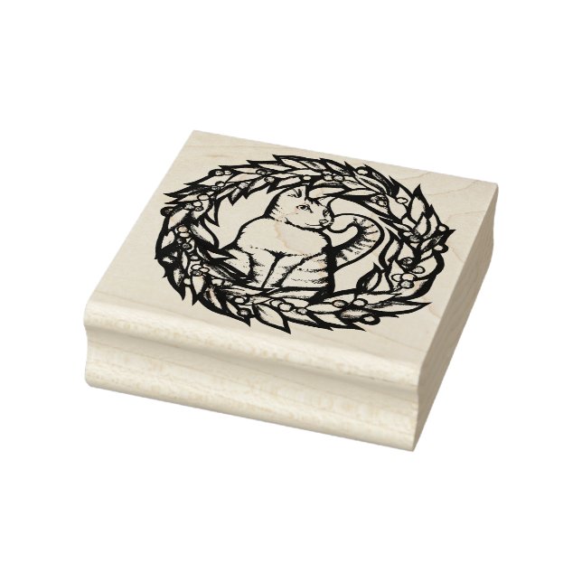 Tampons Encreurs Kitty Chat Noël (Tampon)