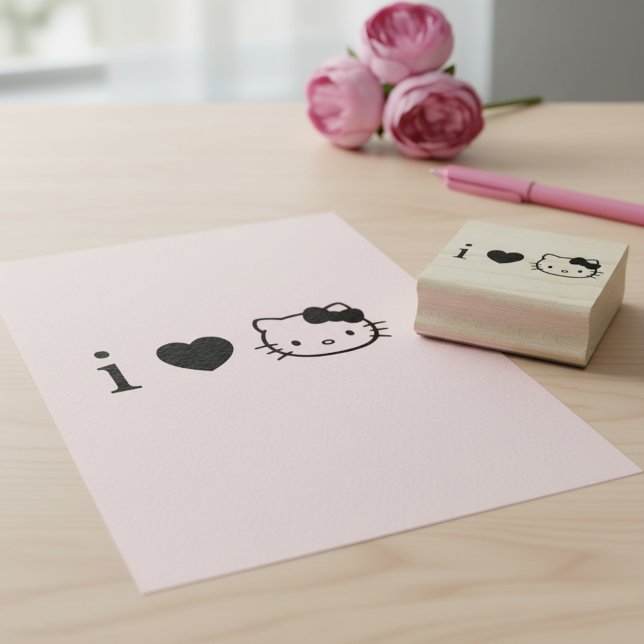 Tampons Encreurs Kitty Rubber Stamp (Créateur téléchargé)