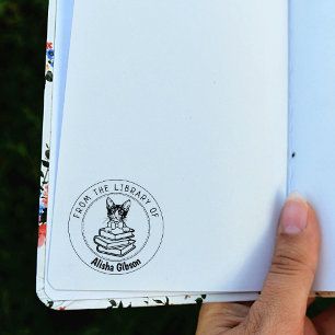 Tampons Encreurs Laperm Cat, Livre De La Bibliothèque De