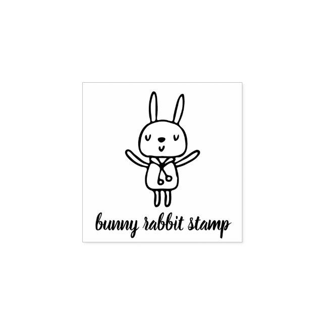Tampons Encreurs Lapin de dessin animé (Impression)