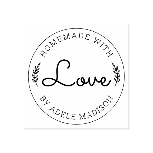 Tampons Encreurs Laurel Feuilles Maison De L'Amour (Impression)