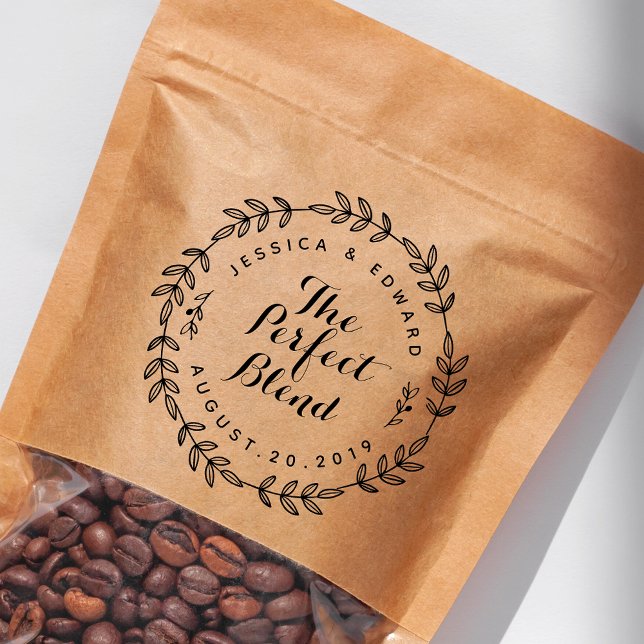 Tampons Encreurs Laurel Wreath Le parfait mélange mariage Favoriser (Créateur téléchargé)