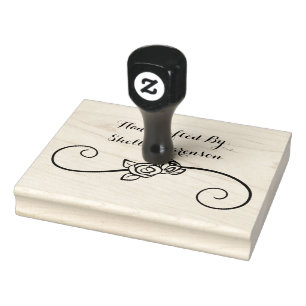 Tampons Encreurs Lavage rose, Fabriqué À La Main Par, Timbre En Cao