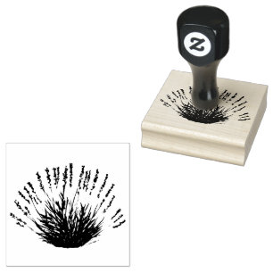 Tampons Encreurs Lavande Florale Rustique Artisanat Vintage Art mig