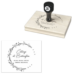 Tampons Encreurs Lavender Hearts Wreath