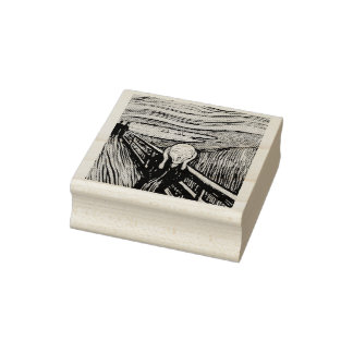 Tampons Encreurs Le Cri (1895) Edvard Munch Gravure sur bois Beaux-